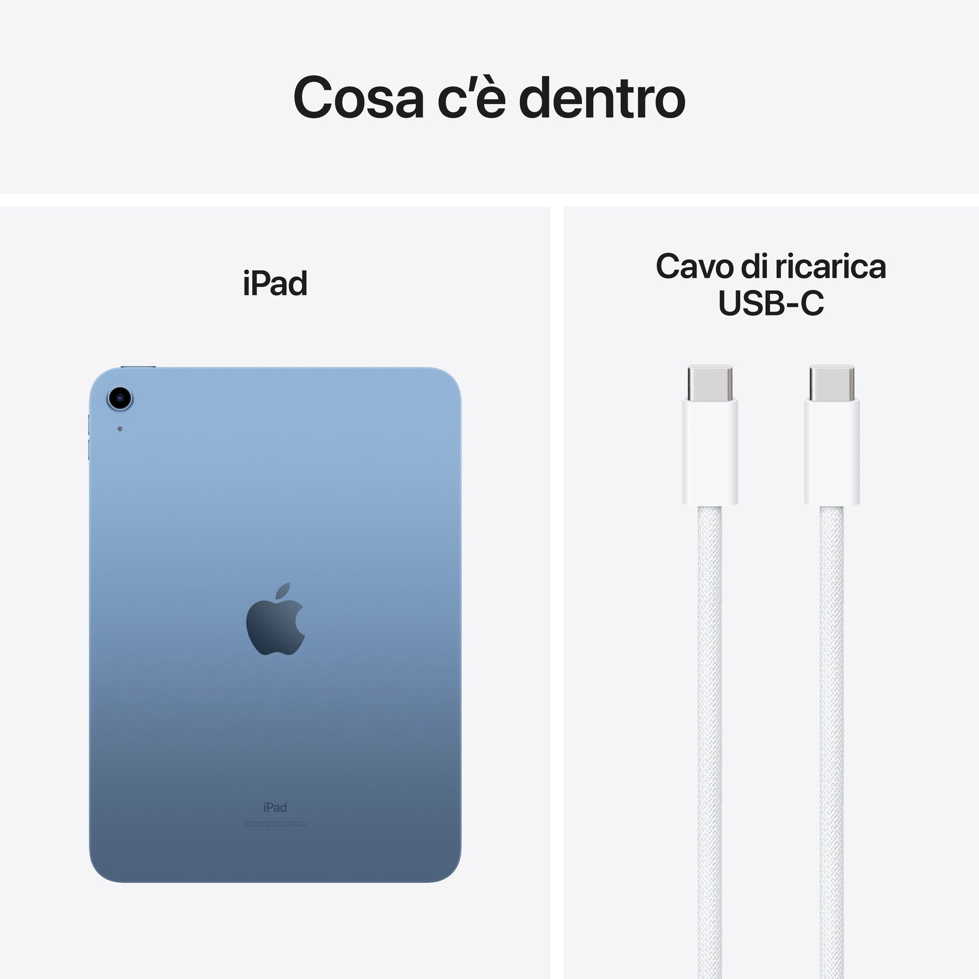 Apple iPad (10^gen.) 10.9 Wi-Fi 64GB - Blu