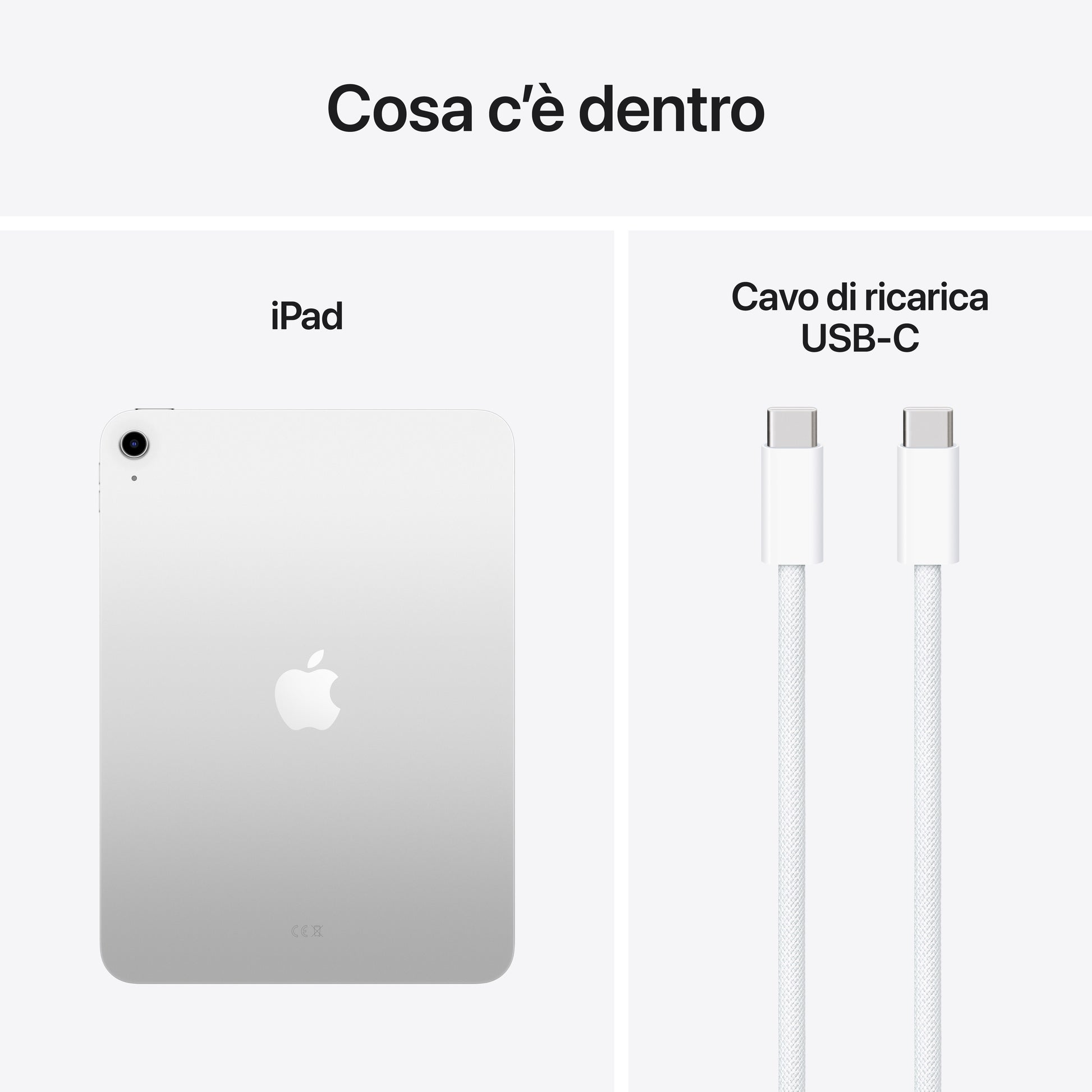 Apple iPad 11'' Wi-Fi 128GB Argento