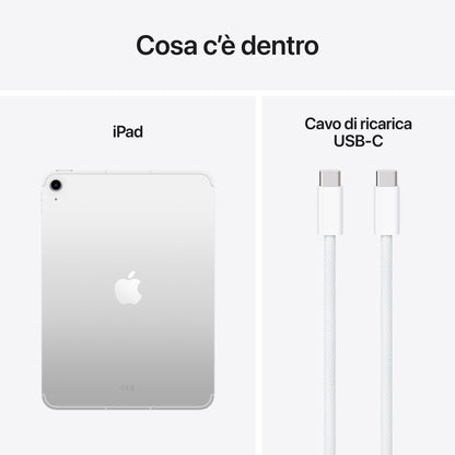 Apple iPad 11'' Wi-Fi + Cellular 128GB Argento