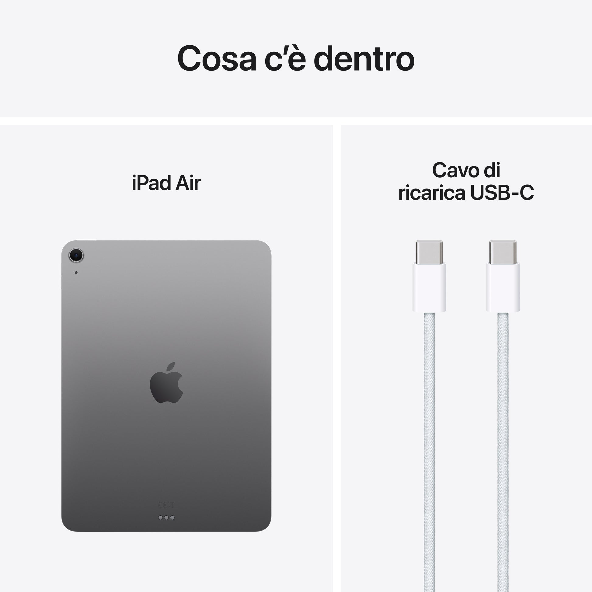 Apple iPad Air 11'' Wi-Fi 128GB Grigio siderale