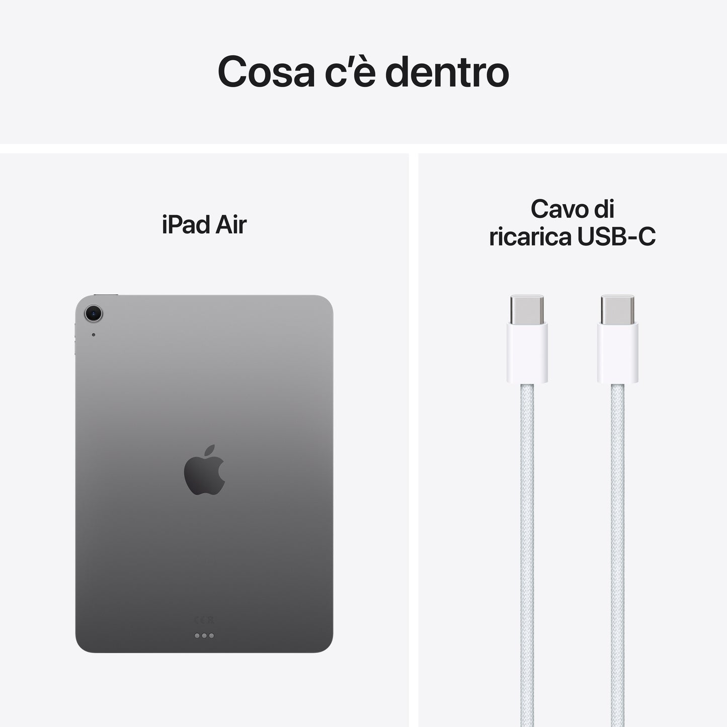 Apple iPad Air 11'' Wi-Fi 256GB Grigio siderale