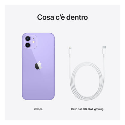 Apple iPhone 12 15,5 cm (6.1") Doppia SIM iOS 14 5G 64 GB Viola