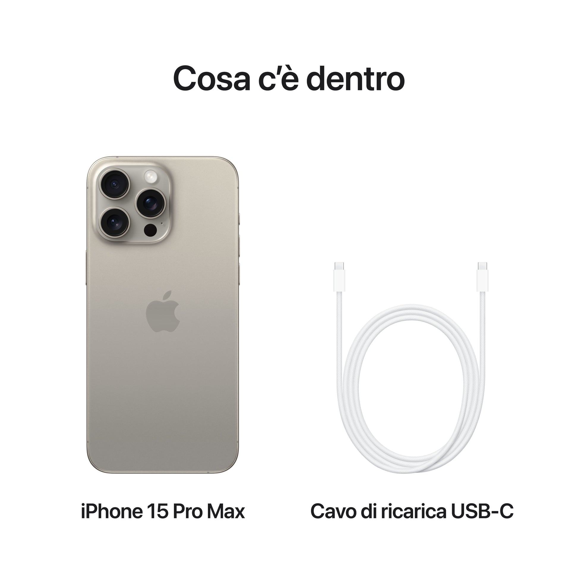 Apple iPhone 15 Pro Max 1TB Titanio Naturale