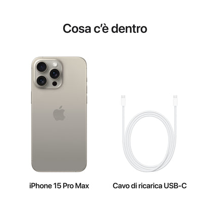 Apple iPhone 15 Pro Max 1TB Titanio Naturale