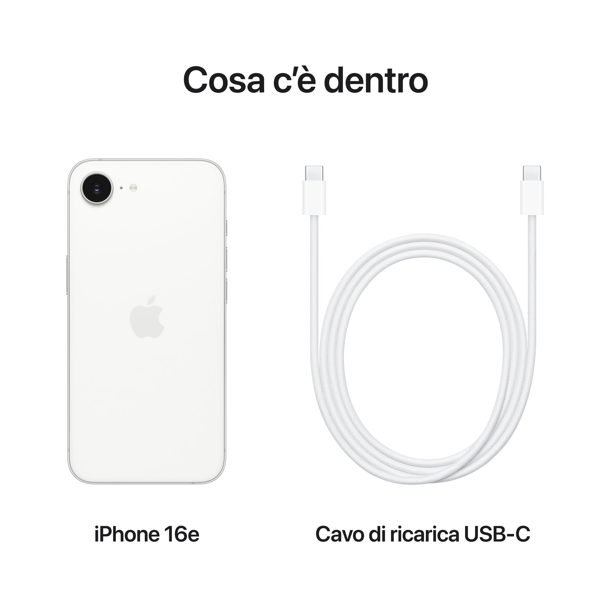Apple iPhone 16e 128GB Bianco