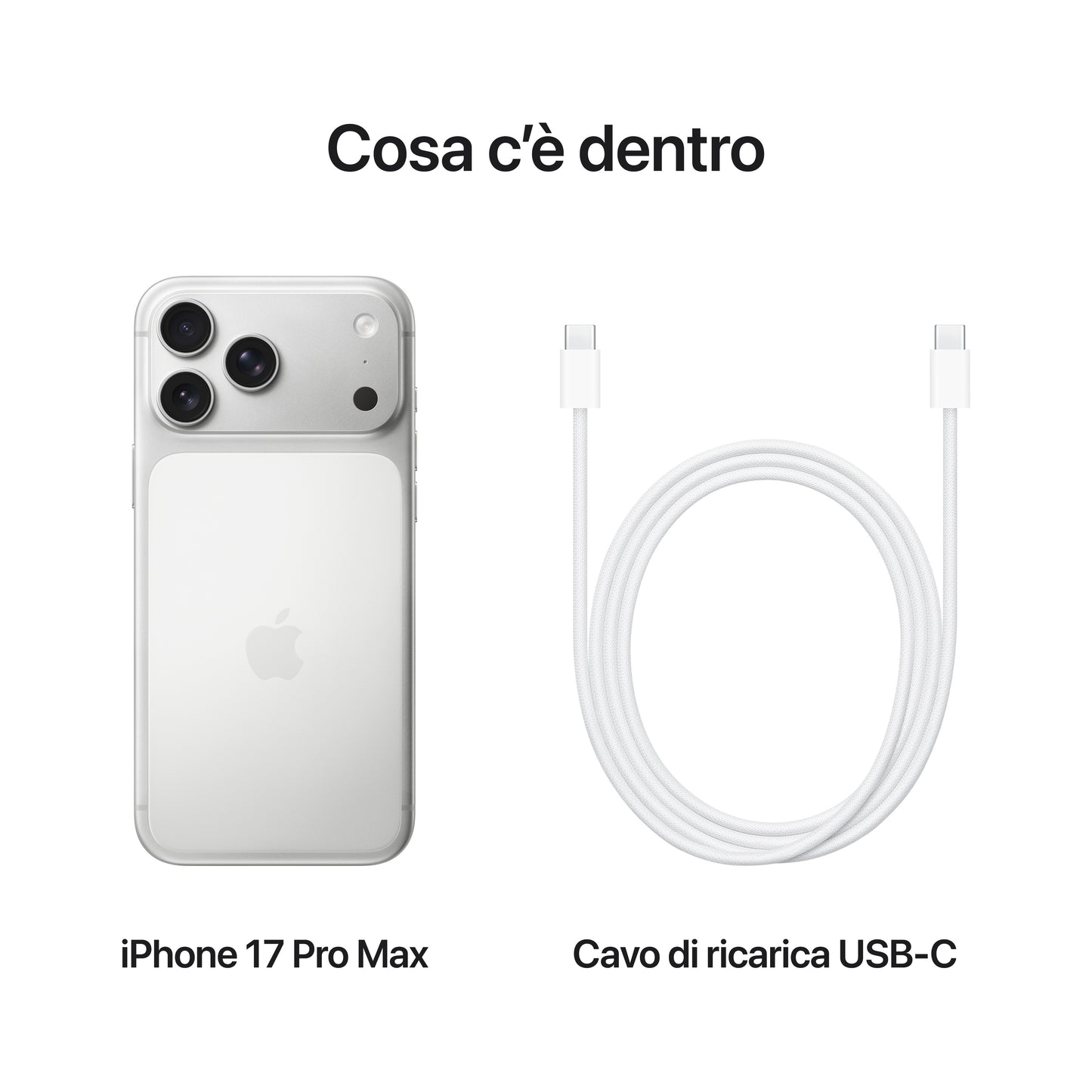 Apple iPhone 17 Pro Max 512GB Argento