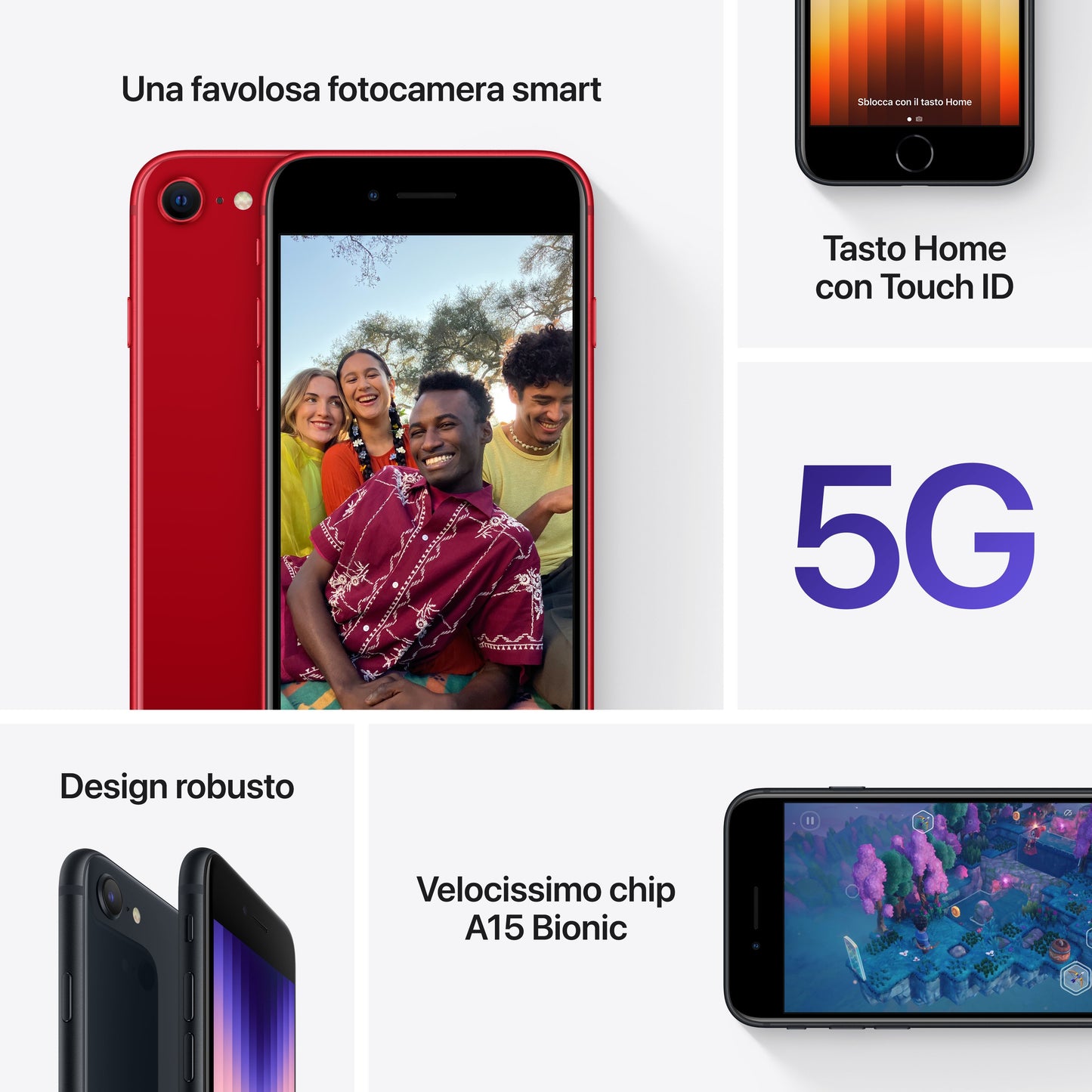 Apple iPhone SE 128GB Galassia