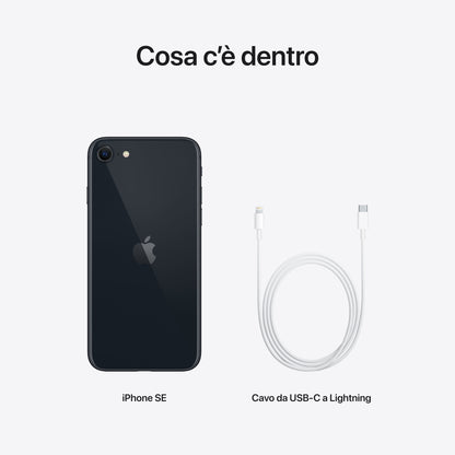 Apple iPhone SE 256GB Mezzanotte