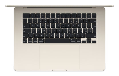 Apple MacBook Air Apple M M3 Computer portatile 38,9 cm (15.3") 16 GB 512 GB SSD Wi-Fi 6E (802.11ax) macOS Sonoma Beige