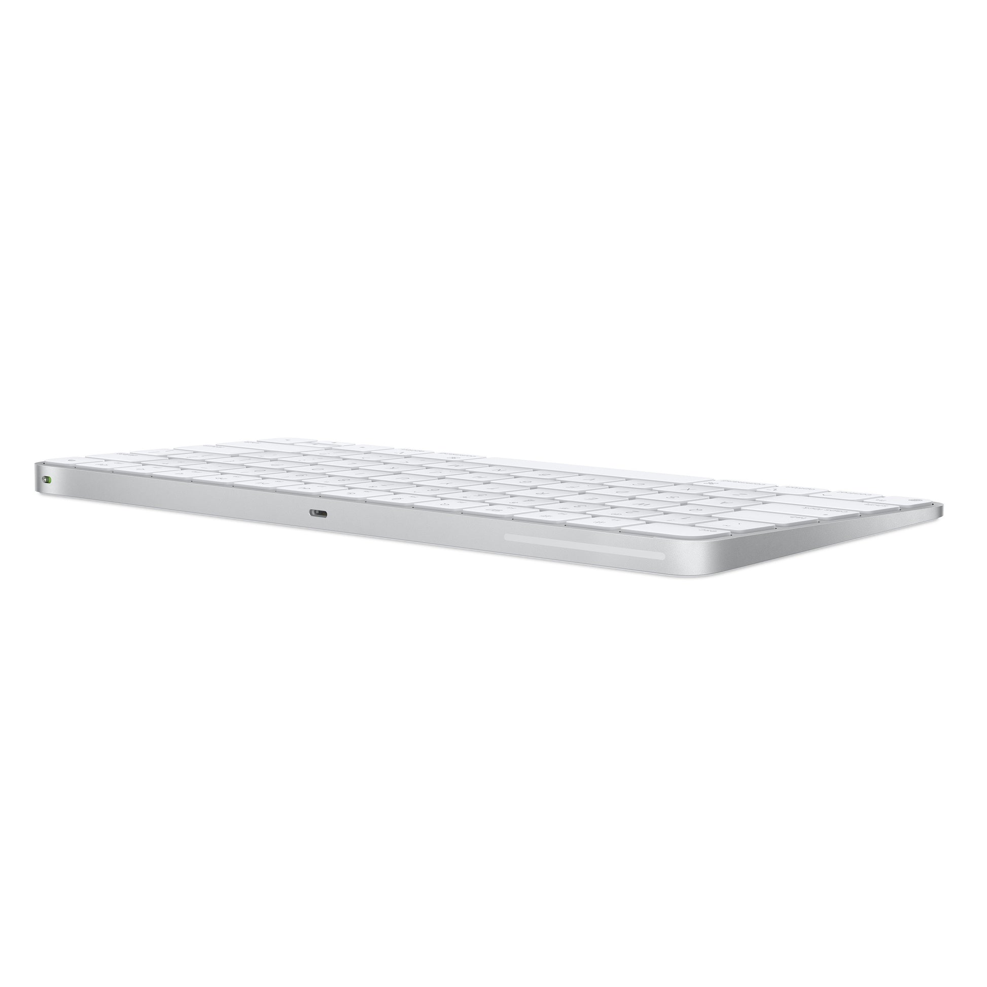Apple Magic tastiera Universale USB + Bluetooth Spagnolo Alluminio, Bianco