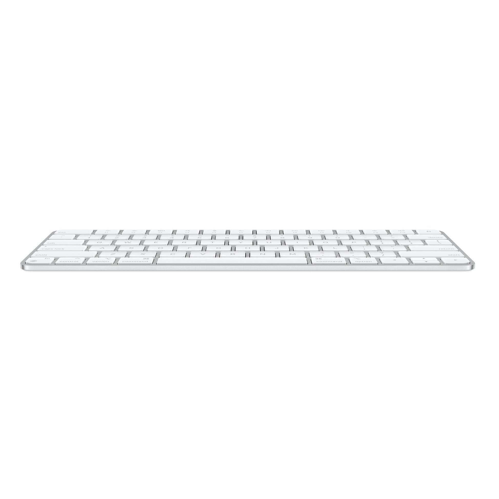 Apple Magic tastiera Universale USB + Bluetooth Spagnolo Alluminio, Bianco