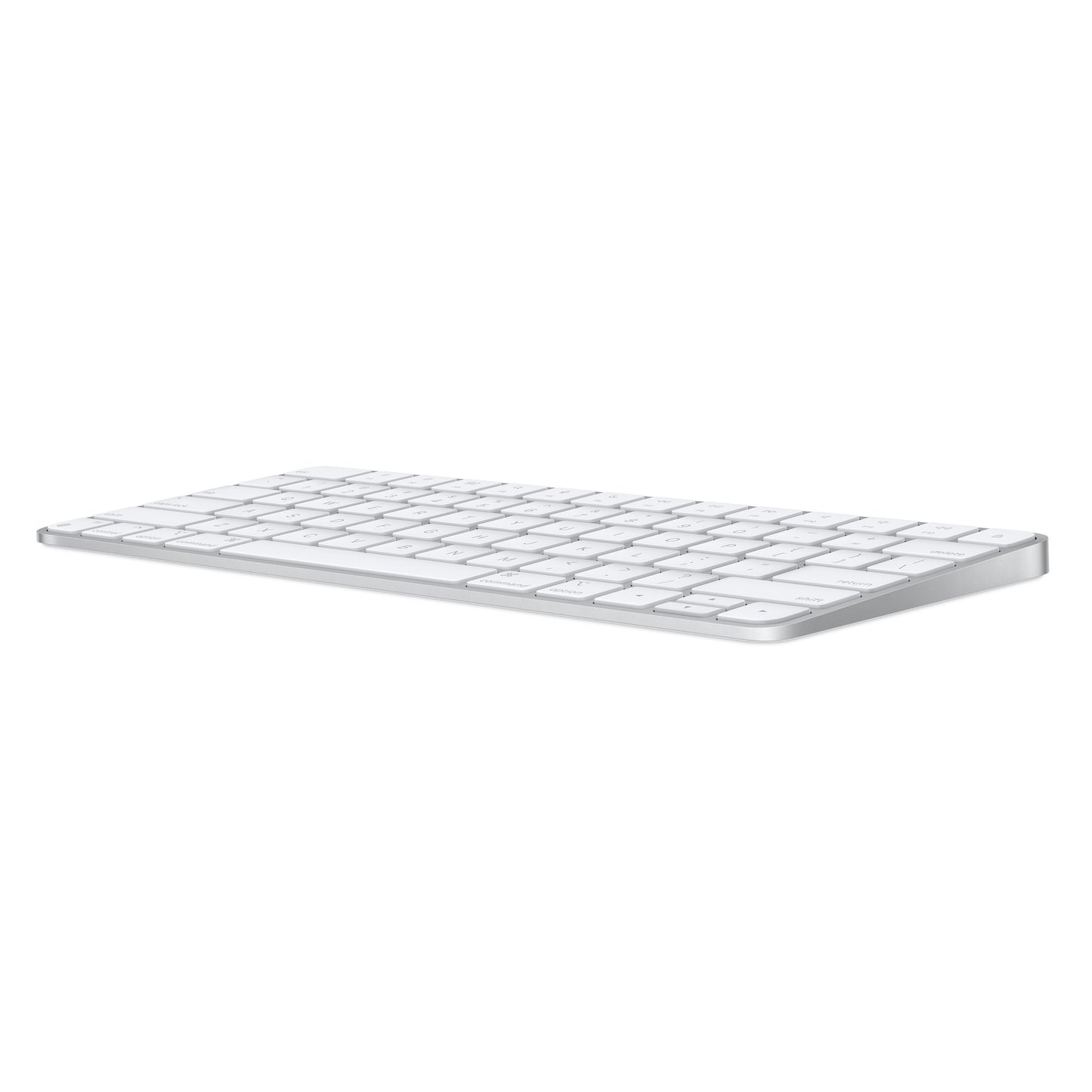 Apple Magic tastiera Universale USB + Bluetooth Spagnolo Alluminio, Bianco