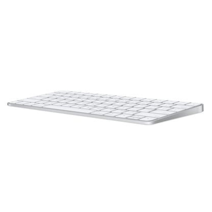 Apple Magic tastiera Universale USB + Bluetooth Spagnolo Alluminio, Bianco