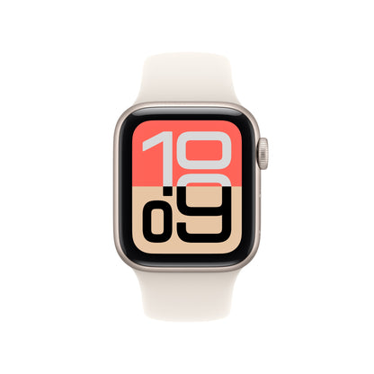 Apple Watch SE (3nd generation) SE 3 GPS 40mm Cassa Alluminio Galassia con Sport Band Galassia - M/L