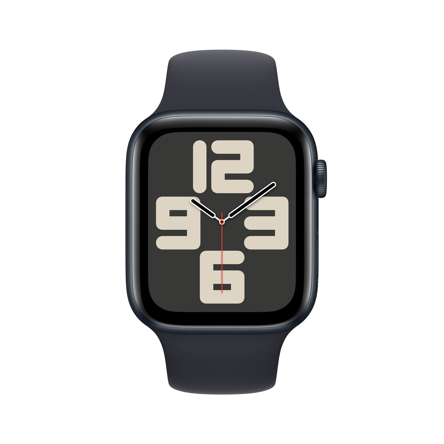 Apple Watch SE OLED 44 mm Digitale 368 x 448 Pixel Touch screen 4G Nero Wi-Fi GPS (satellitare)