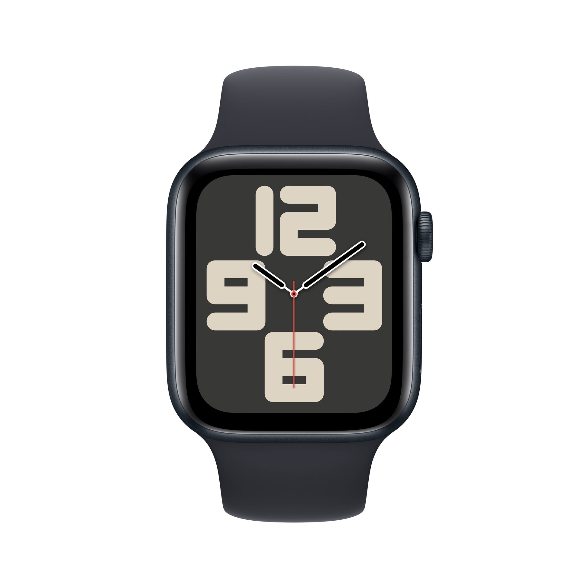 Apple Watch SE OLED 44 mm Digitale 368 x 448 Pixel Touch screen 4G Nero Wi-Fi GPS (satellitare)