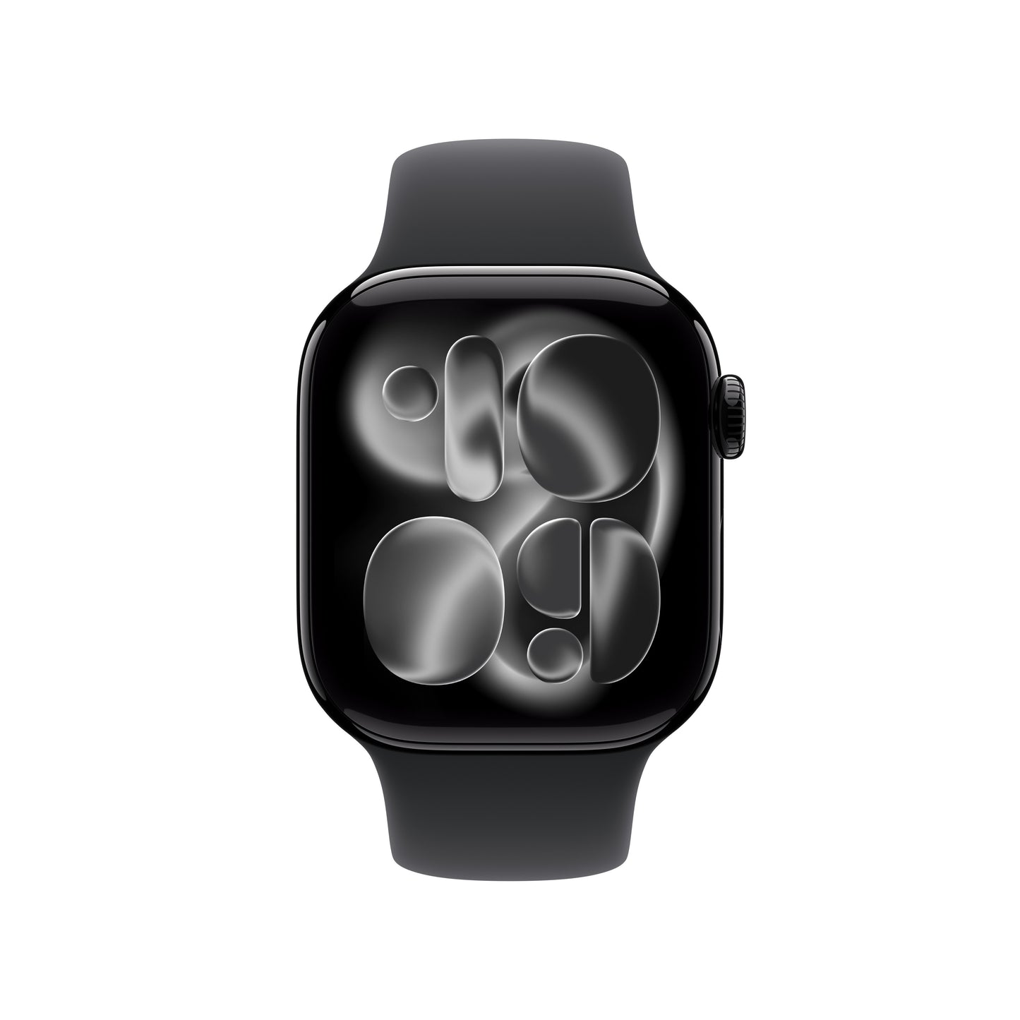 Apple Watch Series 11 GPS + Cellular 42mm Cassa Alluminio Jet Black con Sport Band Nero - S/M