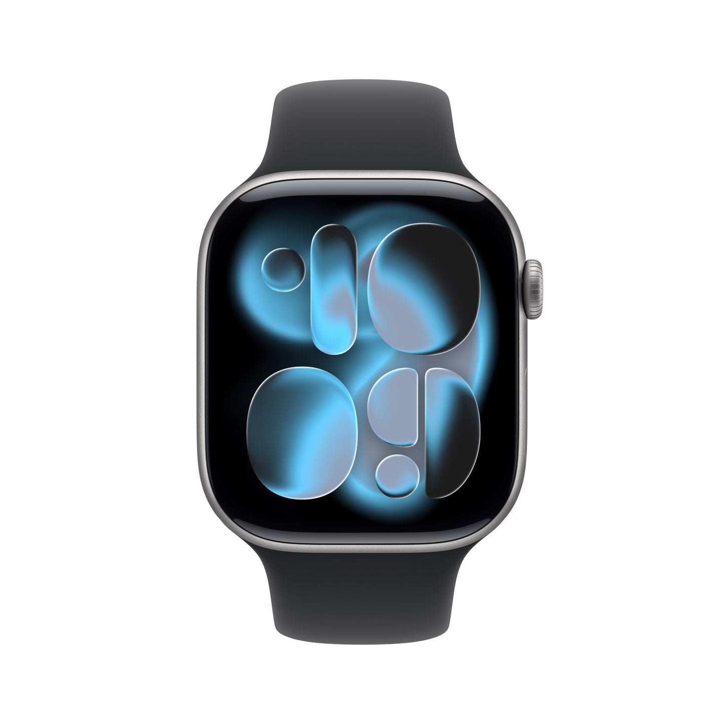 Apple Watch Series 11 GPS + Cellular 46mm Cassa Alluminio Grigio Siderale con Sport Band Nero - M/L