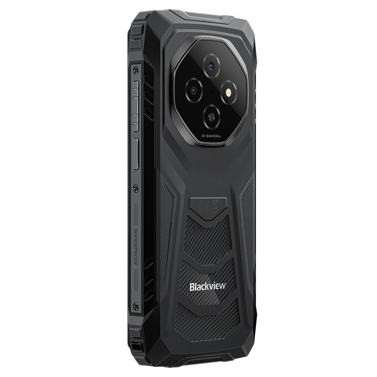 Blackview FORT 1 16,7 cm (6.56") Doppia SIM Android 15 4G 6 GB 256 GB 10000 mAh Nero