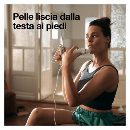 Braun Epilatore Luce Pulsata Silk·expert Pro 5, Epilazione A Casa Tua, Con Custodia, Rasoio Donna Venus, 2 Testine, PL5152