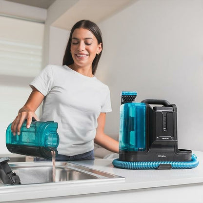Cecotec 08116 aspirapolvere senza filo Nero, Blu Senza sacchetto