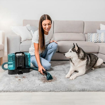 Cecotec 08116 aspirapolvere senza filo Nero, Blu Senza sacchetto