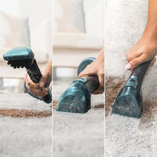 Cecotec 08116 aspirapolvere senza filo Nero, Blu Senza sacchetto