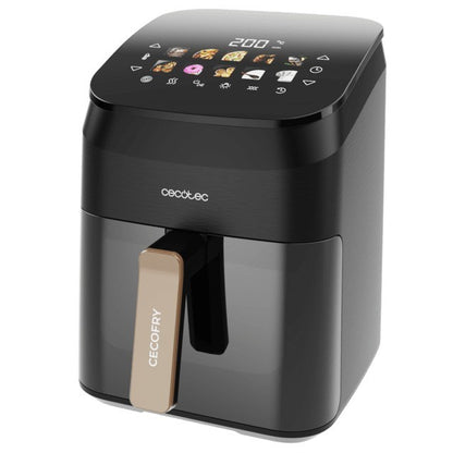 Cecotec Cecofry&Grill Smokin' 4500 Singolo 4,5 L 1900 W Friggitrice ad aria calda Nero, Marrone