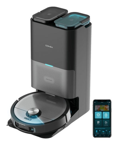 Cecotec Conga 20090 ProAI InfinitySoap Cut&Spa 3 L Senza sacchetto Nero, Argento