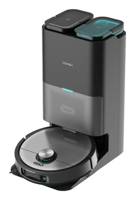 Cecotec Conga 20090 ProAI InfinitySoap Cut&Spa 3 L Senza sacchetto Nero, Argento
