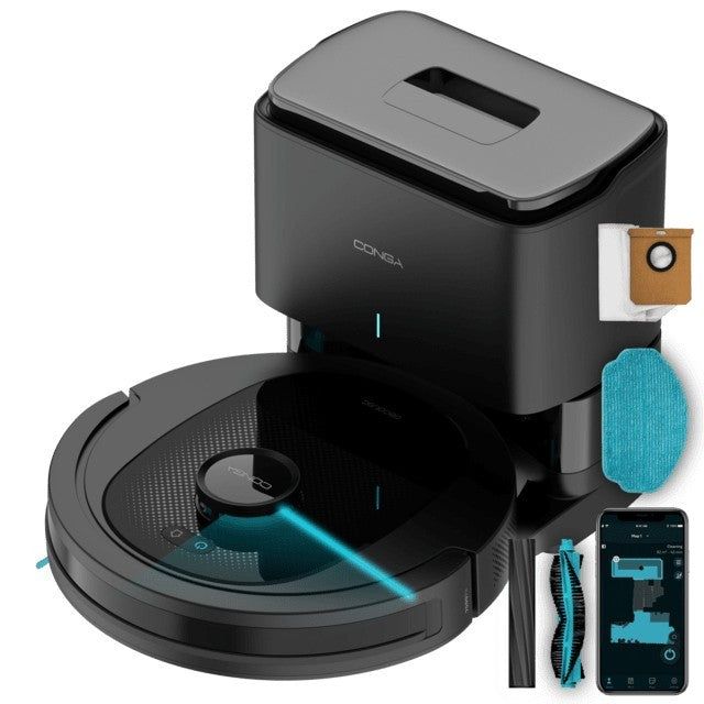 Cecotec Conga 8490 Ultimate Ultra Power Home Sacchetto per la polvere Nero