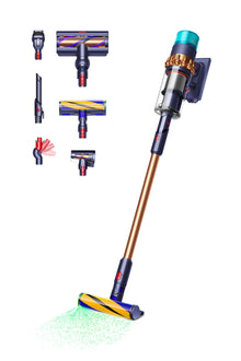 Dyson Gen5detect Batteria Secco HEPA Senza sacchetto Blu, Rame