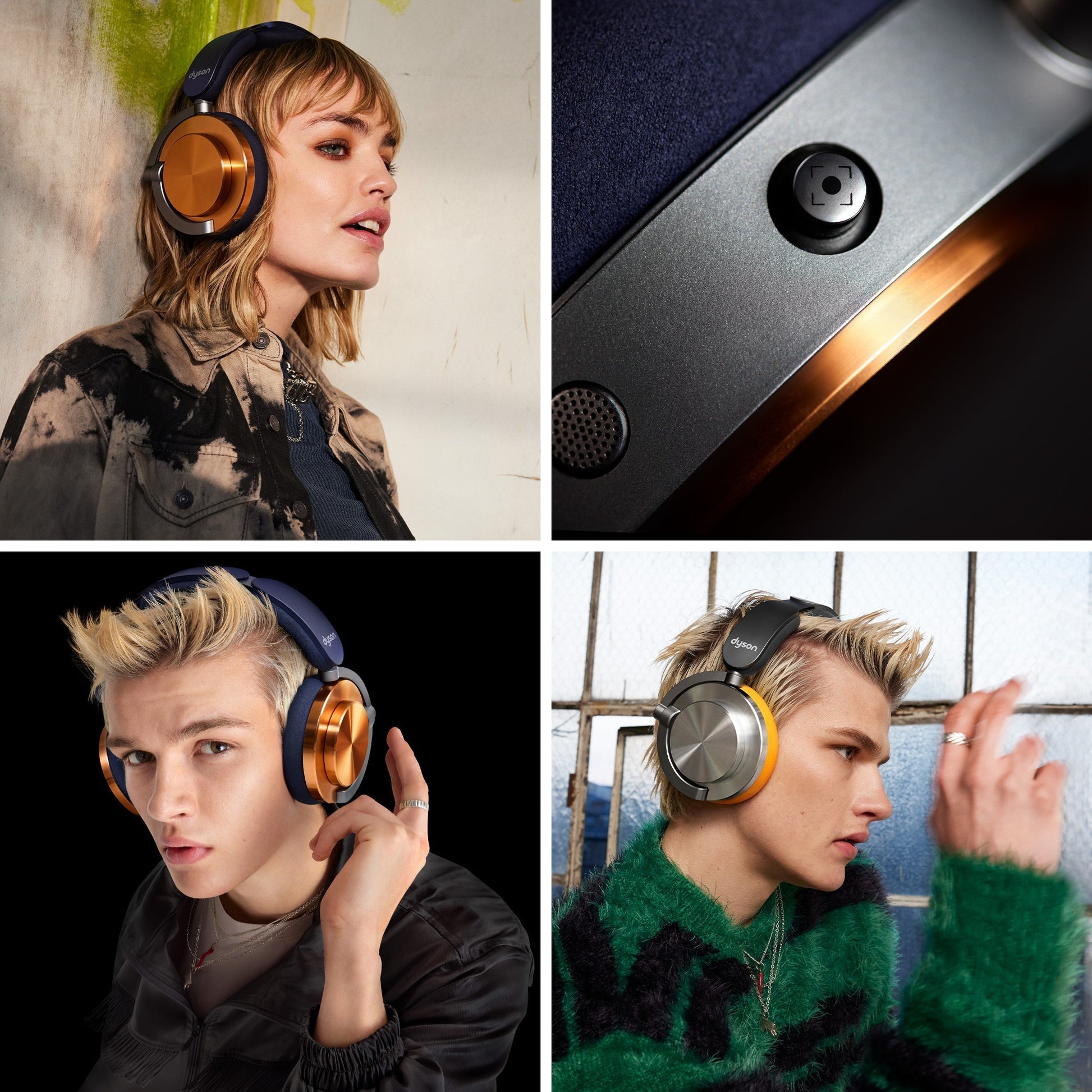 Dyson OnTrac Auricolare Wireless A Padiglione Musica e Chiamate USB tipo-C Bluetooth Alluminio