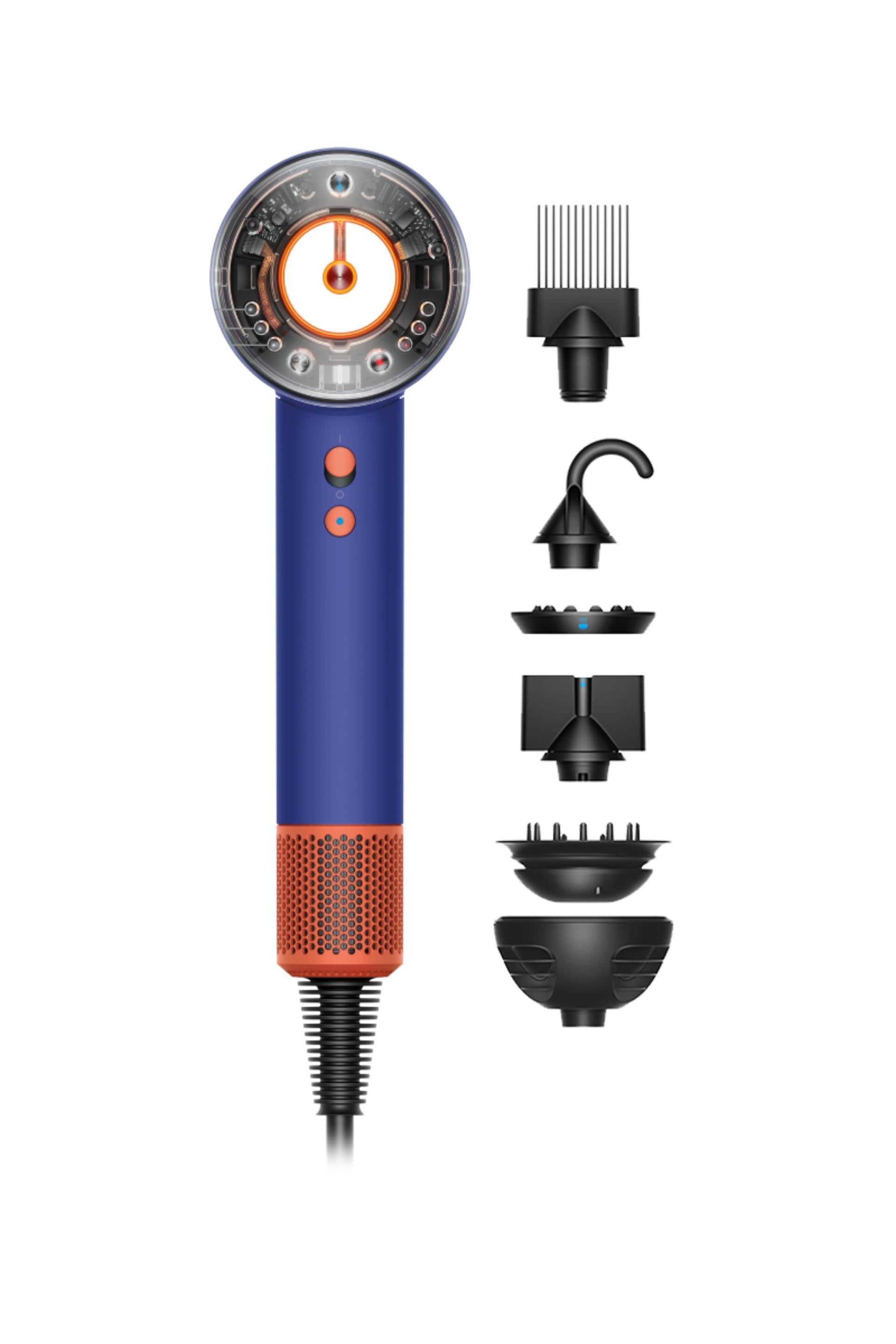 Dyson Supersonic Nural Curly+Coily asciuga capelli 1600 W Blu