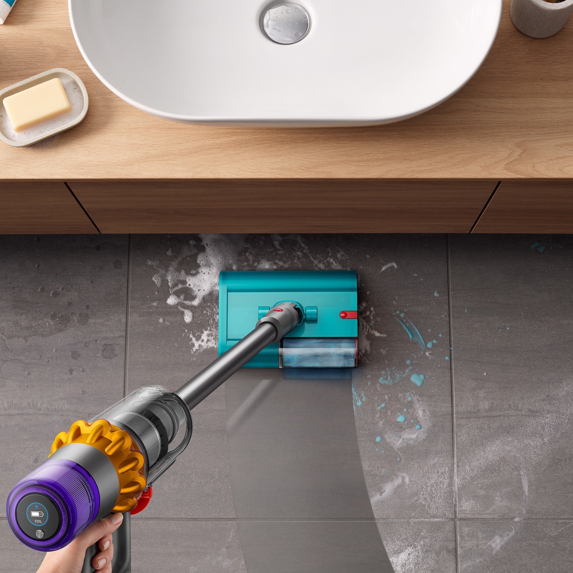 Dyson V15 Detect Submarine 2 In 1 aspirapolvere e lavapavimenti