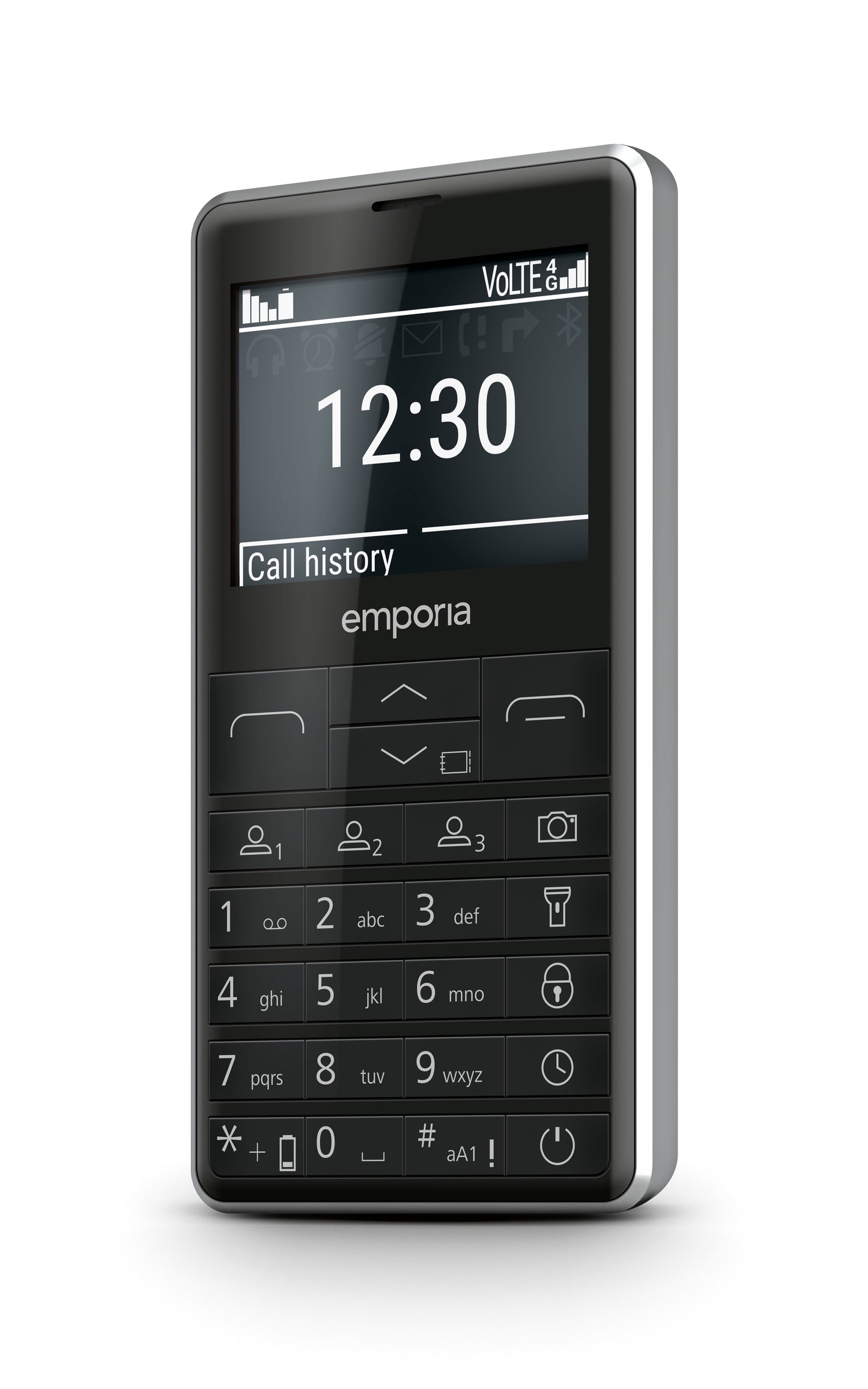 Emporia emporiaPRIME-LTE 5,87 cm (2.31") 107 g Nero Telefono per anziani