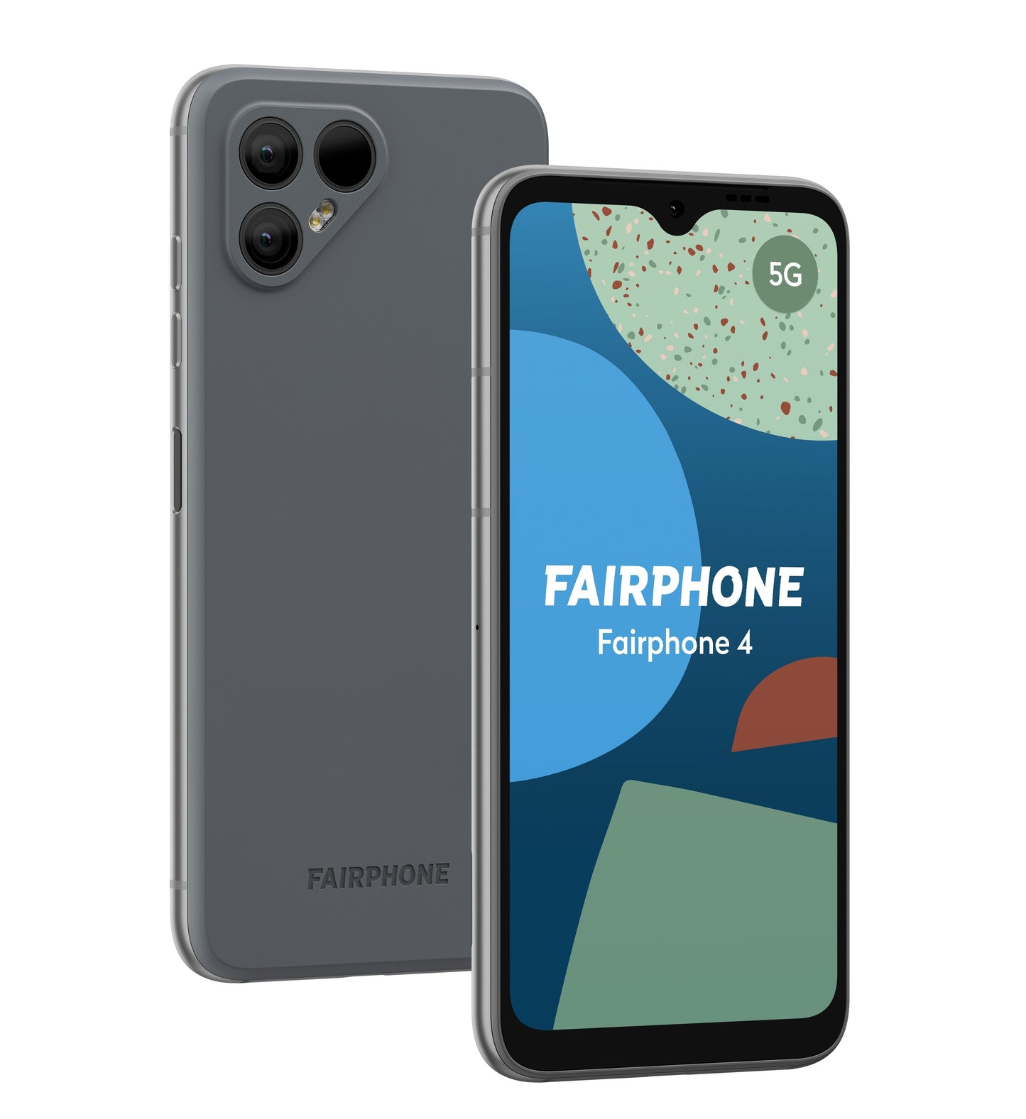 Fairphone 4 16 cm (6.3") Doppia SIM Android 11 5G USB tipo-C 6 GB 128 GB 3905 mAh Grigio
