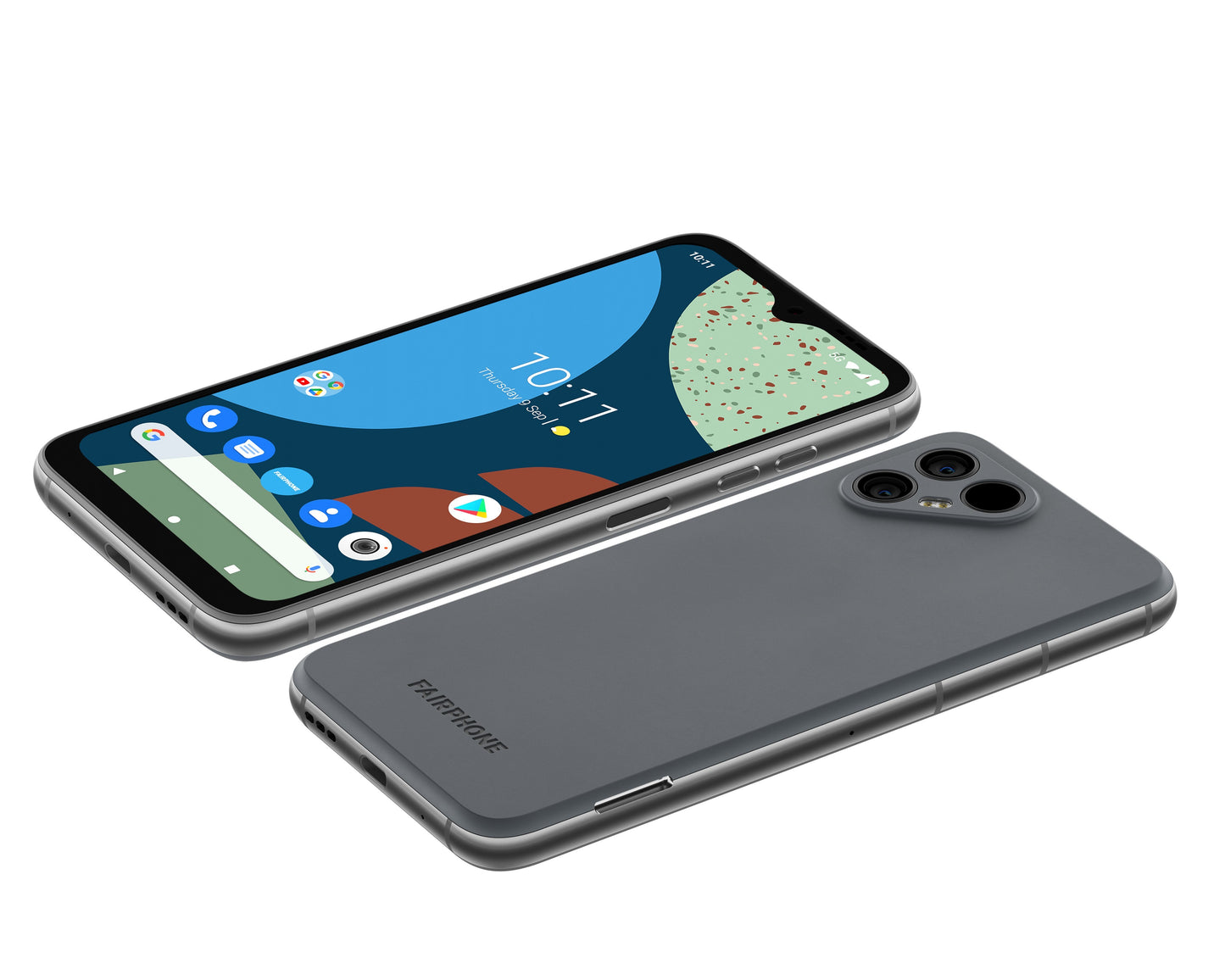 Fairphone 4 16 cm (6.3") Doppia SIM Android 11 5G USB tipo-C 6 GB 128 GB 3905 mAh Grigio