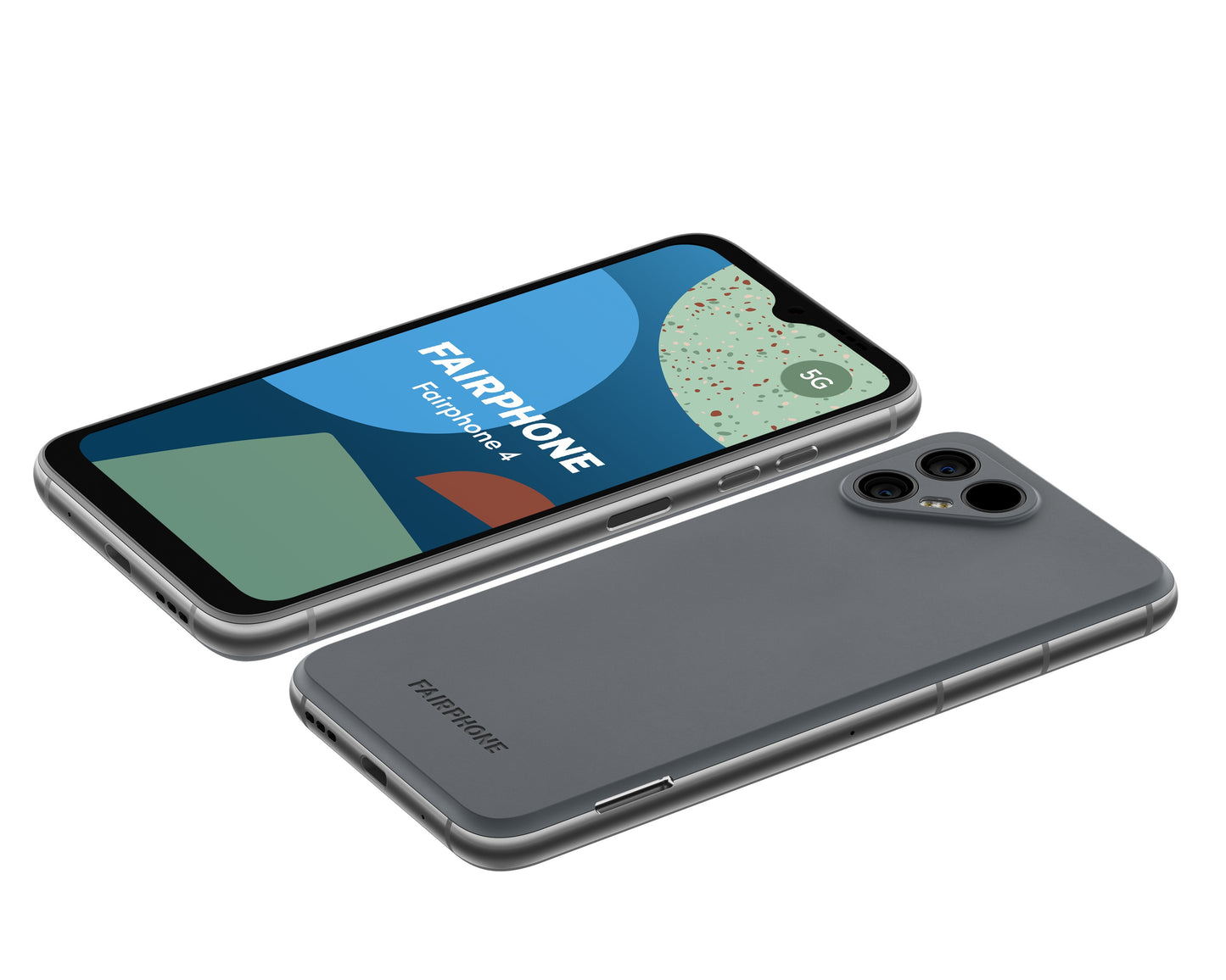 Fairphone 4 16 cm (6.3") Doppia SIM Android 11 5G USB tipo-C 6 GB 128 GB 3905 mAh Grigio