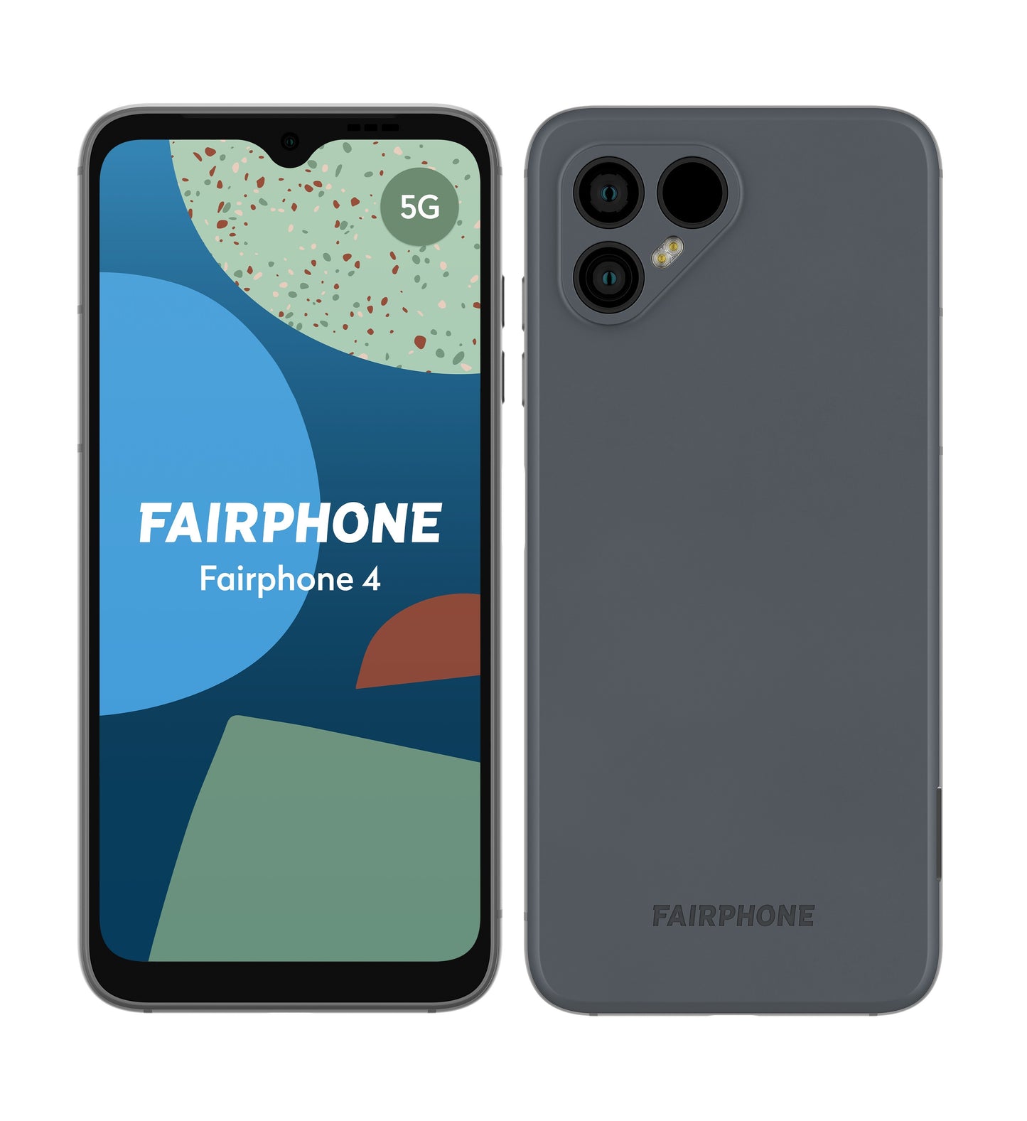Fairphone 4 16 cm (6.3") Doppia SIM Android 11 5G USB tipo-C 6 GB 128 GB 3905 mAh Grigio
