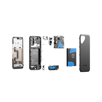 Fairphone 5 16,4 cm (6.46") Doppia SIM Android 13 5G USB tipo-C 8 GB 256 GB 4200 mAh Nero