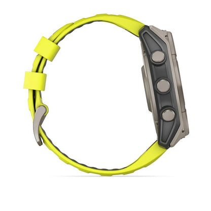 Garmin fenix 8 3,56 cm (1.4") 51 mm Digitale 280 x 280 Pixel Touch screen Titanio Wi-Fi GPS (satellitare)
