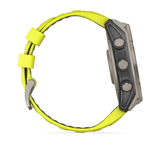Garmin fenix 8 3,56 cm (1.4") 51 mm Digitale 280 x 280 Pixel Touch screen Titanio Wi-Fi GPS (satellitare)