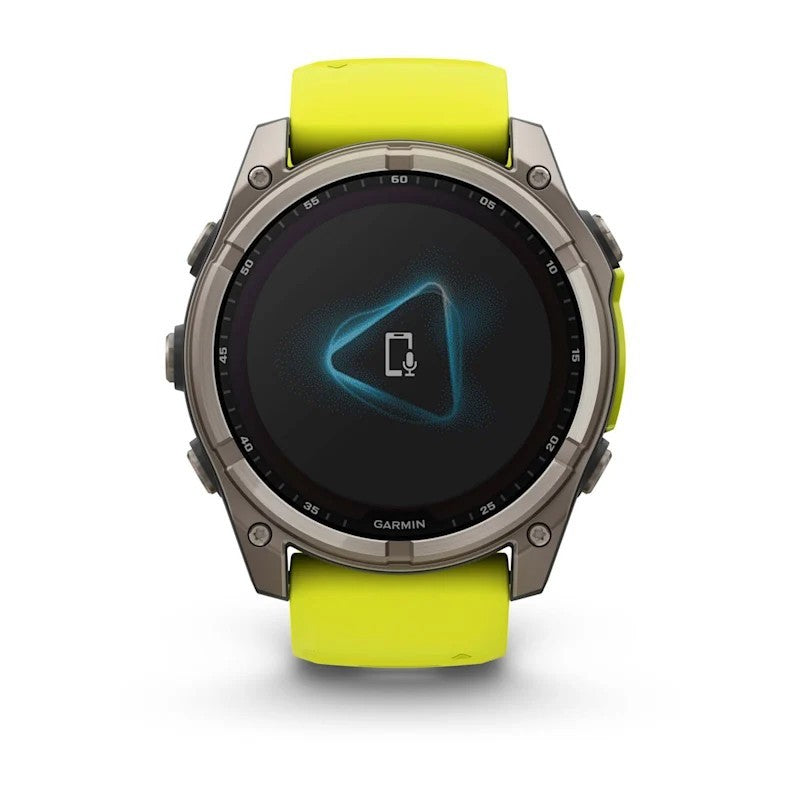 Garmin fenix 8 3,56 cm (1.4") 51 mm Digitale 280 x 280 Pixel Touch screen Titanio Wi-Fi GPS (satellitare)
