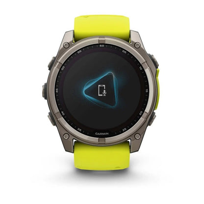 Garmin fenix 8 3,56 cm (1.4") 51 mm Digitale 280 x 280 Pixel Touch screen Titanio Wi-Fi GPS (satellitare)