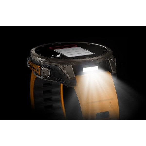 Garmin fenix 8 3,56 cm (1.4") AMOLED 47 mm Digitale 454 x 454 Pixel Touch screen Grafite Wi-Fi GPS (satellitare)