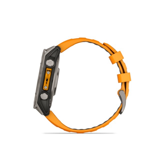 Garmin fenix 8 3,56 cm (1.4") AMOLED 47 mm Digitale 454 x 454 Pixel Touch screen Grafite Wi-Fi GPS (satellitare)