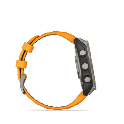Garmin fenix 8 3,56 cm (1.4") AMOLED 47 mm Digitale 454 x 454 Pixel Touch screen Grafite Wi-Fi GPS (satellitare)