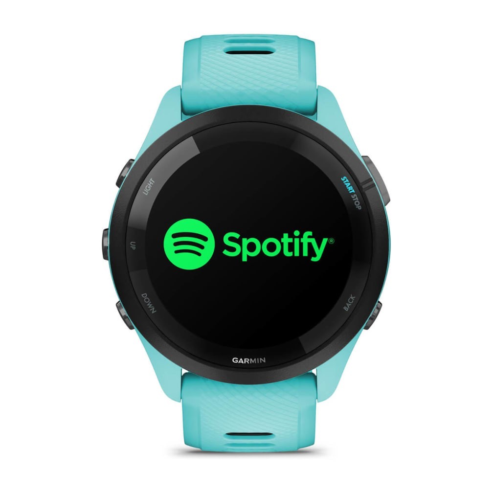Garmin Forerunner 265 3,3 cm (1.3") AMOLED 46 mm Digitale 416 x 416 Pixel Touch screen Nero, Blu Wi-Fi GPS (satellitare)