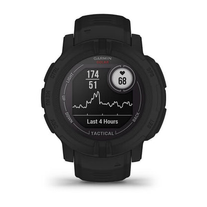 Garmin Instinct 2 Solar Tactical Edition 2,29 cm (0.9") MIP 45 mm Digitale 176 x 176 Pixel Nero GPS (satellitare)